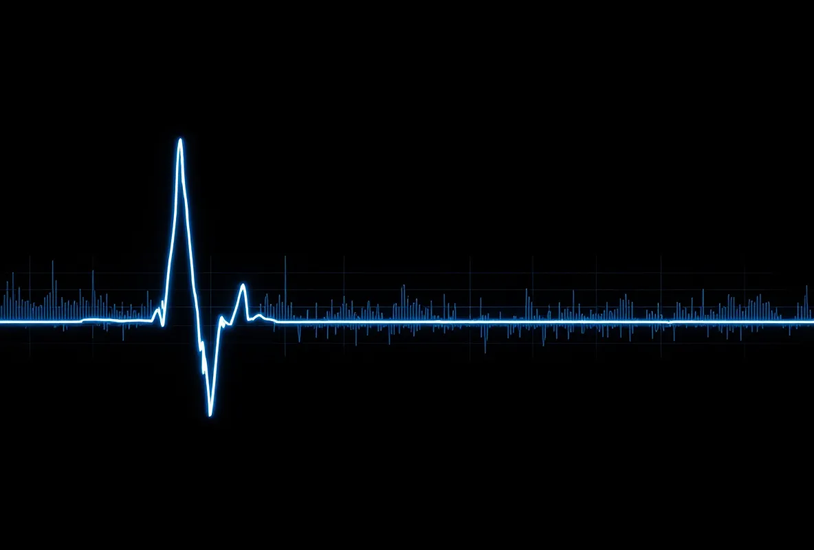 The measured onset: about 40 minutes